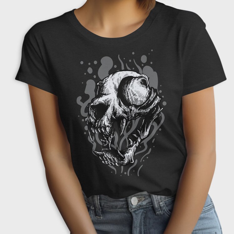 Skull Smoke, Tricou Femei