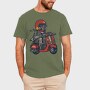 Scooter Never Die, Tricou Barbati (Unisex)
