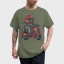 Scooter Never Die, Tricou Barbati (Unisex)