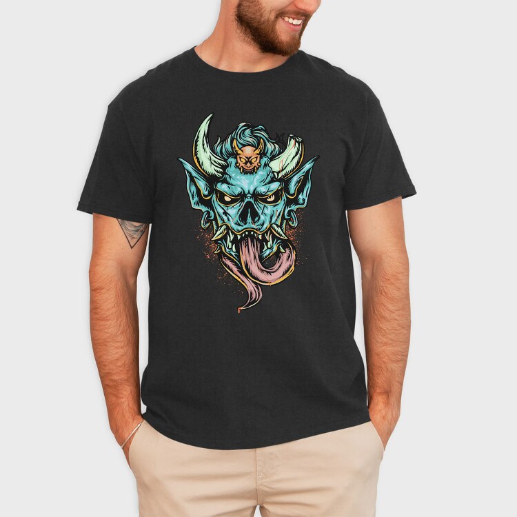 Demon Grin, Tricou Barbati (Unisex)