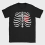 Ribcage Heart, Tricou Barbati (Unisex)
