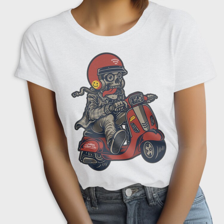 Scooter Never Die, Tricou Femei