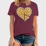 Heart Pizza Slice, Tricou Barbati (Unisex)