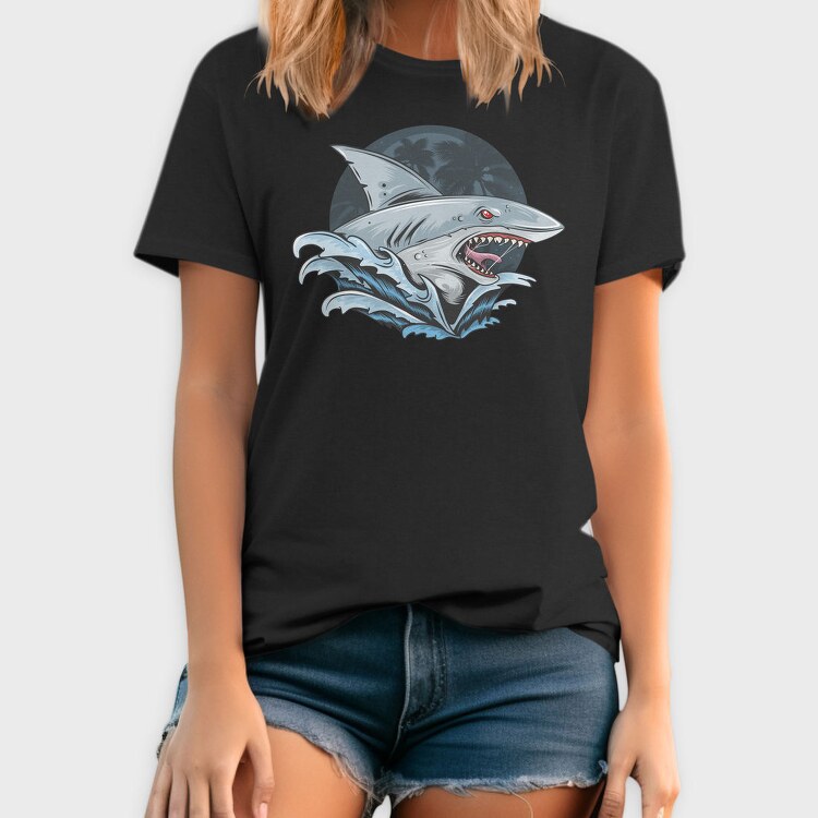 Shark Attack Splash 1, Tricou Barbati (Unisex)