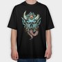 Demon Grin, Tricou Oversize Barbati (Unisex)