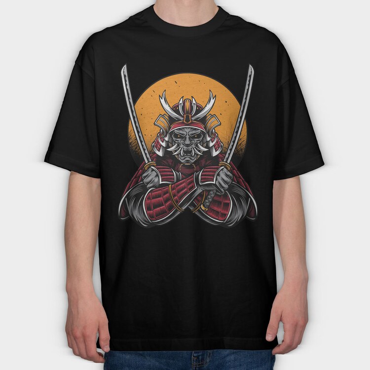Swordsman Spirit, Tricou Oversize Barbati (Unisex)