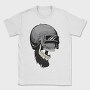 Skull Helmet Rider, Tricou Barbati (Unisex)