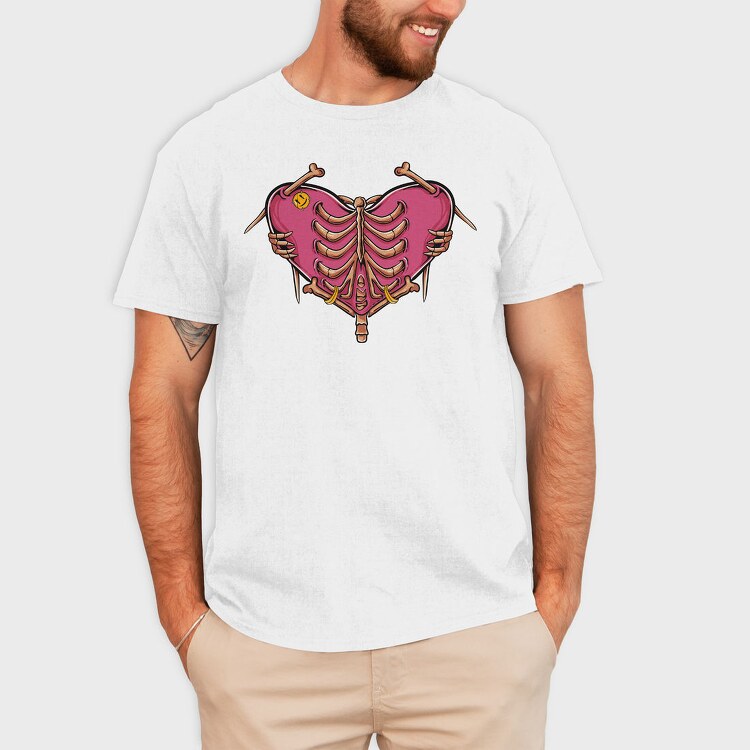 Heartbreak Ribs, Tricou Barbati (Unisex)