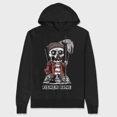 Skull Pirate, Hanorac Oversize Barbati (Unisex)