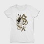 Skull Rope Brush, Tricou Femei