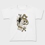 Skull Rope Brush, Tricou Copii