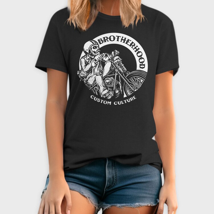 Biker Brotherhood, Tricou Barbati (Unisex)