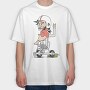 Skull Rider 1, Tricou Oversize Barbati (Unisex)