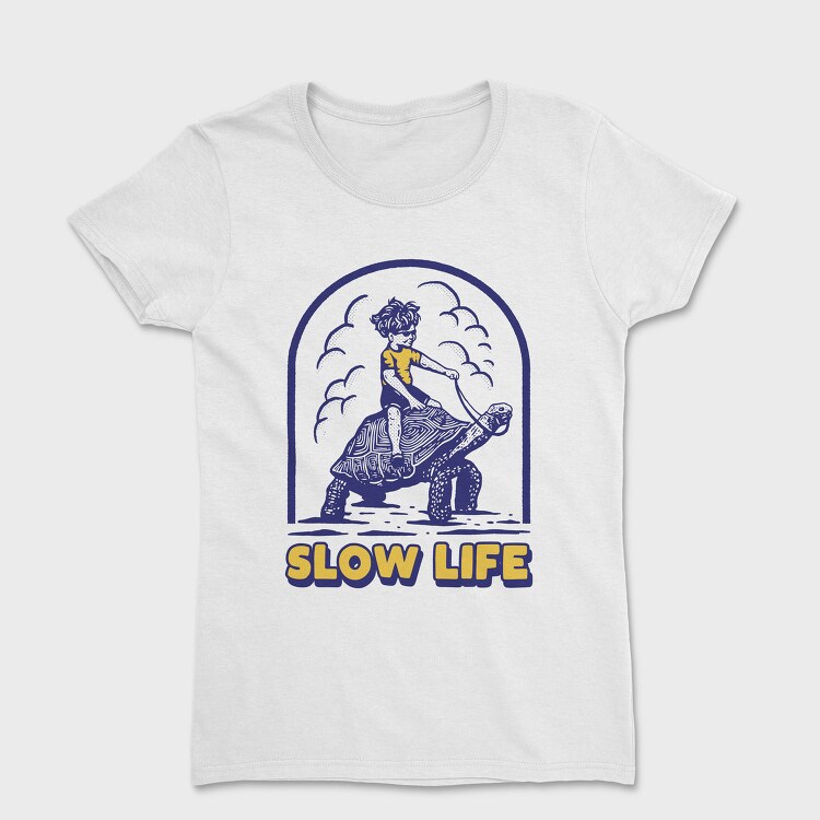 Slow Turtle Ride, Tricou Femei