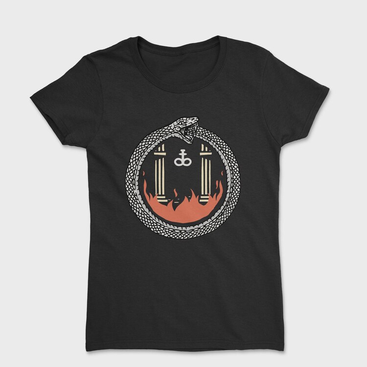 Snake Fire Symbol, Tricou Femei