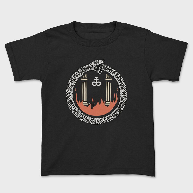 Snake Fire Symbol, Tricou Copii