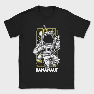 Space Banana Peace, Tricou Barbati (Unisex)