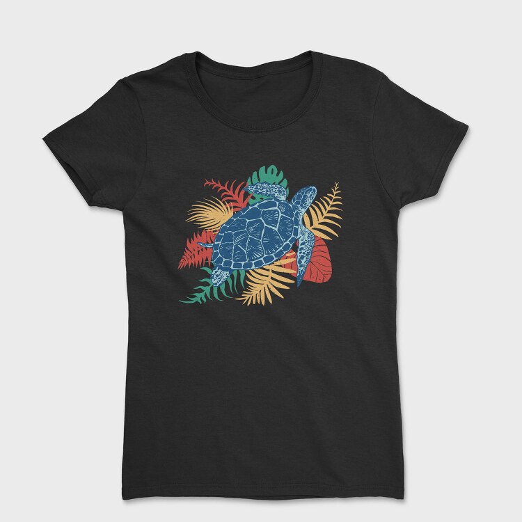 Tropical Turtle, Tricou Femei