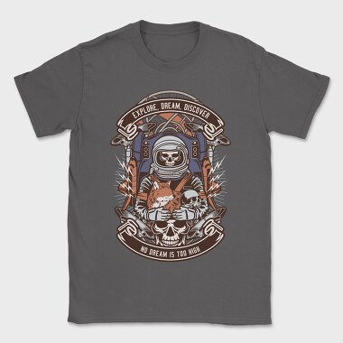 Space Fox Dreams, Tricou Barbati (Unisex)