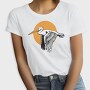Heron Flight Sunset, Tricou Femei