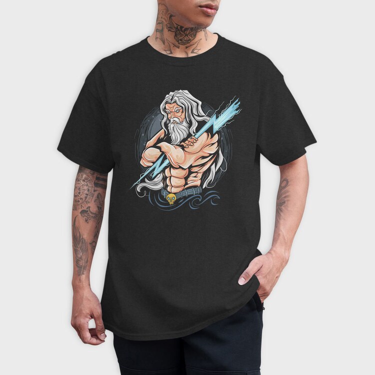 Thunder God, Tricou Barbati (Unisex)