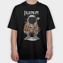 Space Explorer, Tricou Oversize Barbati (Unisex)