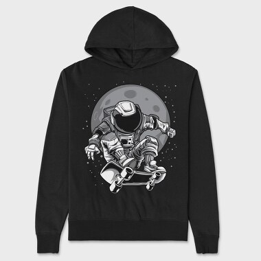 Space Skater, Hanorac Oversize Barbati (Unisex)