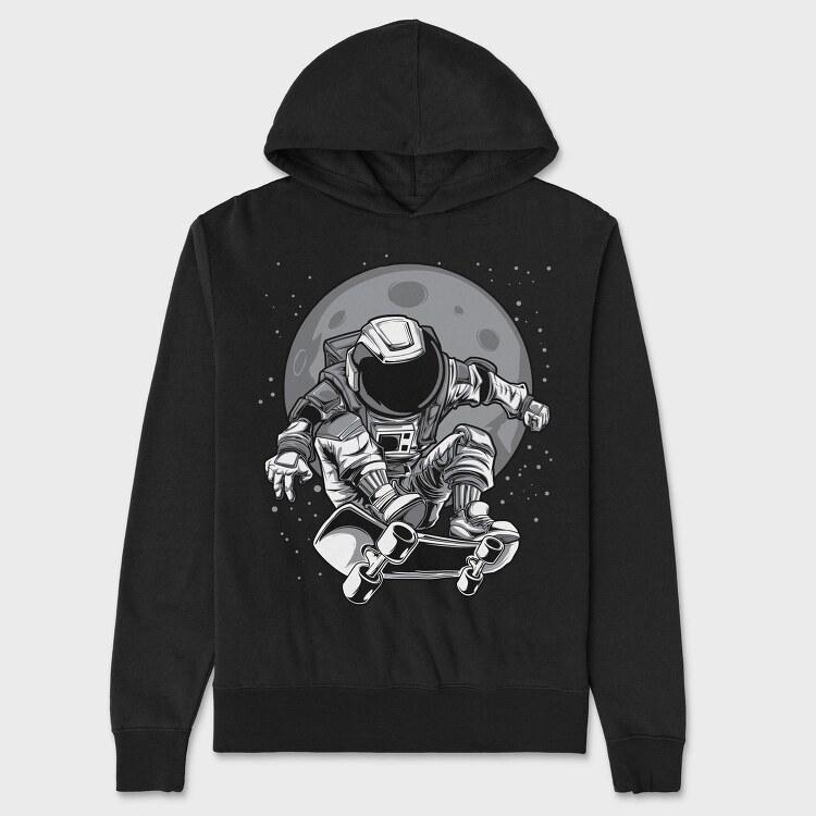 Space Skater, Hanorac Oversize Barbati (Unisex)