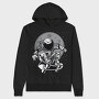 Space Skater, Hanorac Oversize Barbati (Unisex)