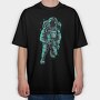 Space Ice Cream, Tricou Oversize Barbati (Unisex)