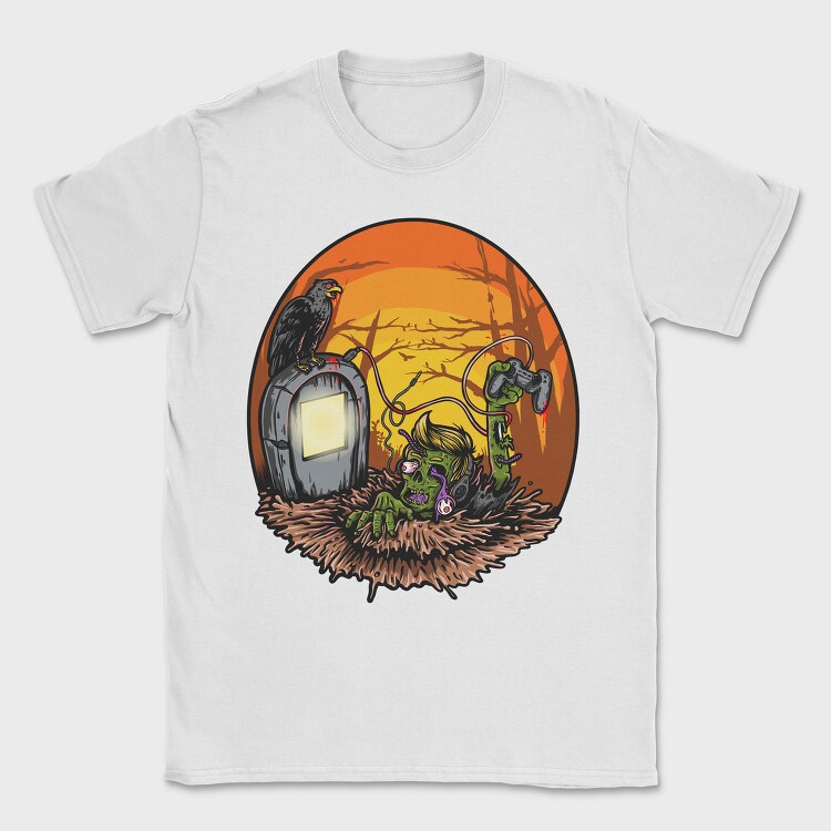 Zombie Gaming Horror, Tricou Barbati (Unisex)