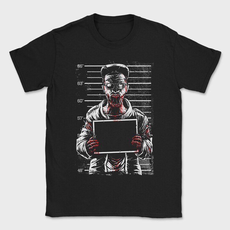 Zombie Sign Holder, Tricou Barbati (Unisex)