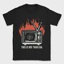 Burning Tv Era, Tricou Barbati (Unisex)