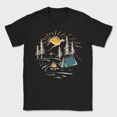 Campfire Dreams, Tricou Barbati (Unisex)