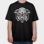 Bloody Dog Roar, Tricou Oversize Barbati (Unisex)