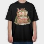 Christmas Shop Snow, Tricou Oversize Barbati (Unisex)