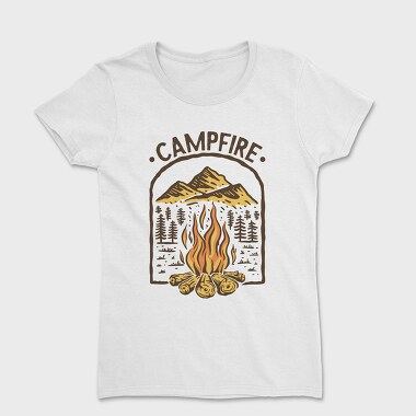 Campfire Mountain Adventure, Tricou Femei