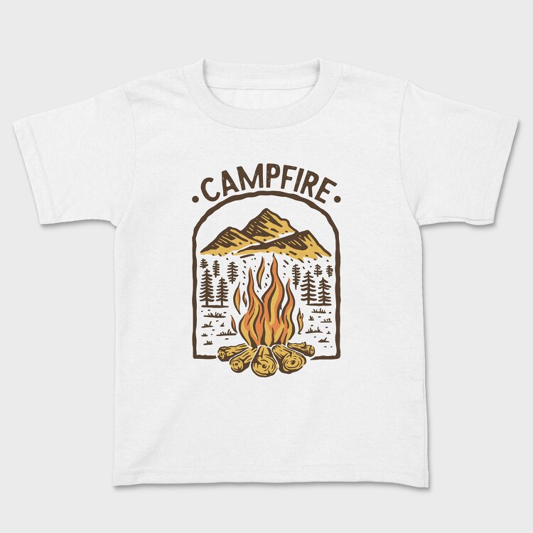 Campfire Mountain Adventure, Tricou Copii