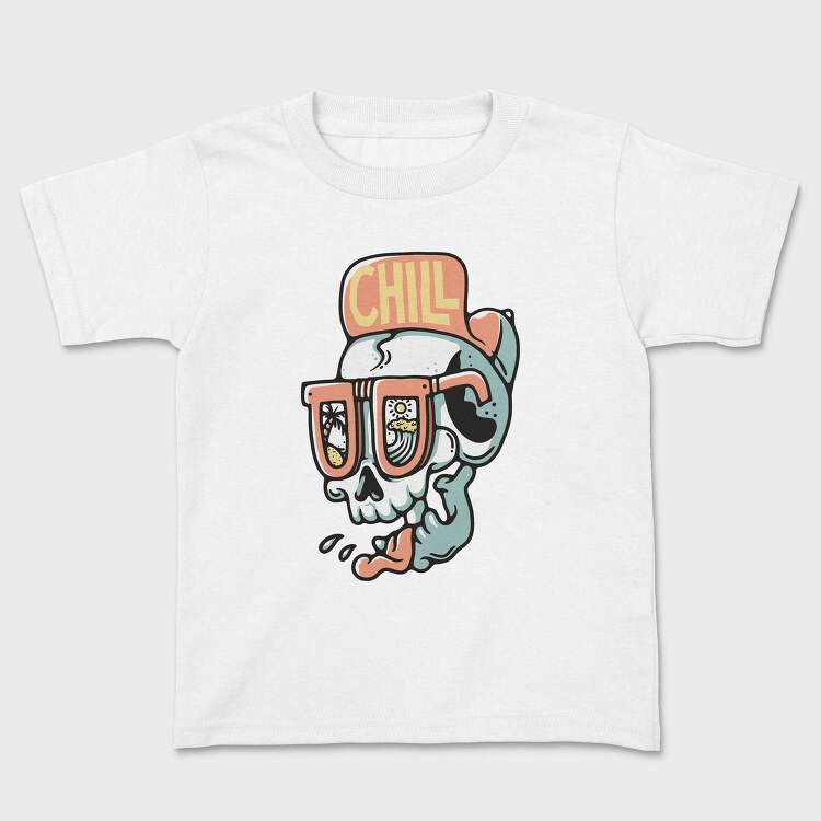 Chill Skull Vibes, Tricou Copii