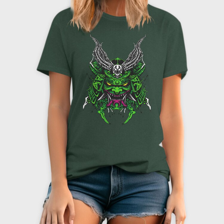 Demon Skull Horns, Tricou Barbati (Unisex)