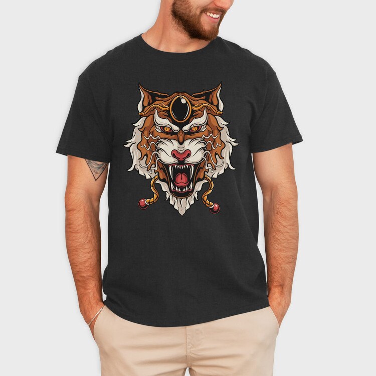 Tiger Roar Mascot, Tricou Barbati (Unisex)