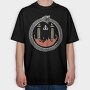 Snake Fire Symbol, Tricou Oversize Barbati (Unisex)