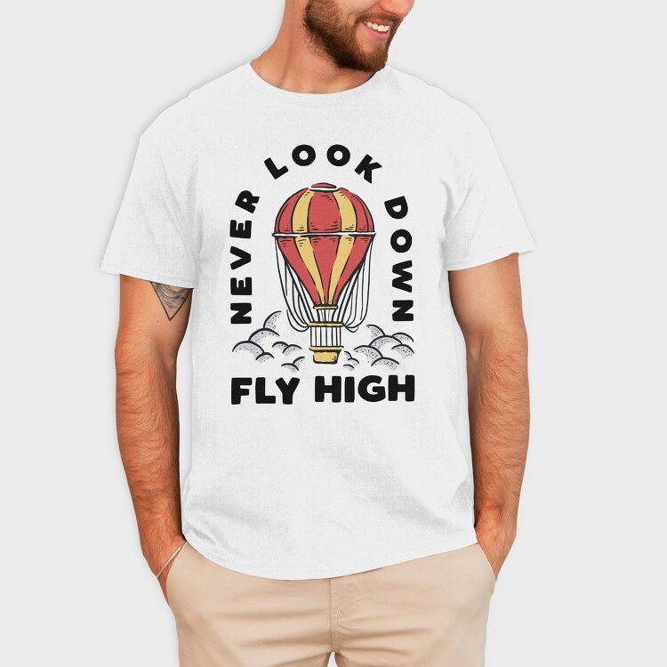 Hot Air Balloon Dreams, Tricou Barbati (Unisex)