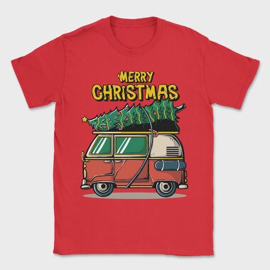Christmas Van Ride, Tricou Barbati (Unisex)