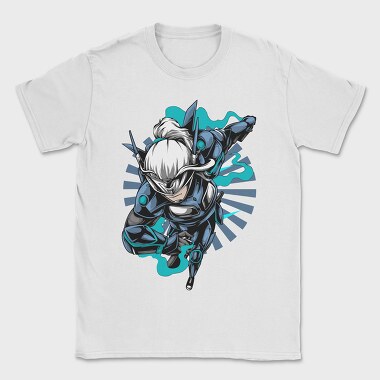 Cyber Ninja, Tricou Barbati (Unisex)
