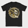 Day Of The Dead Skull, Tricou Barbati (Unisex)