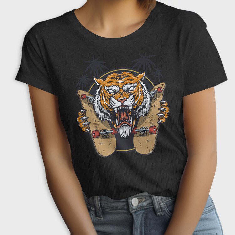 Tiger Skate Palm, Tricou Femei