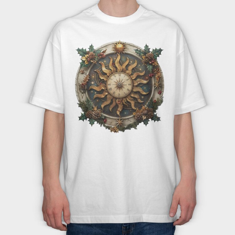 Christmas Ornament Star, Tricou Oversize Barbati (Unisex)