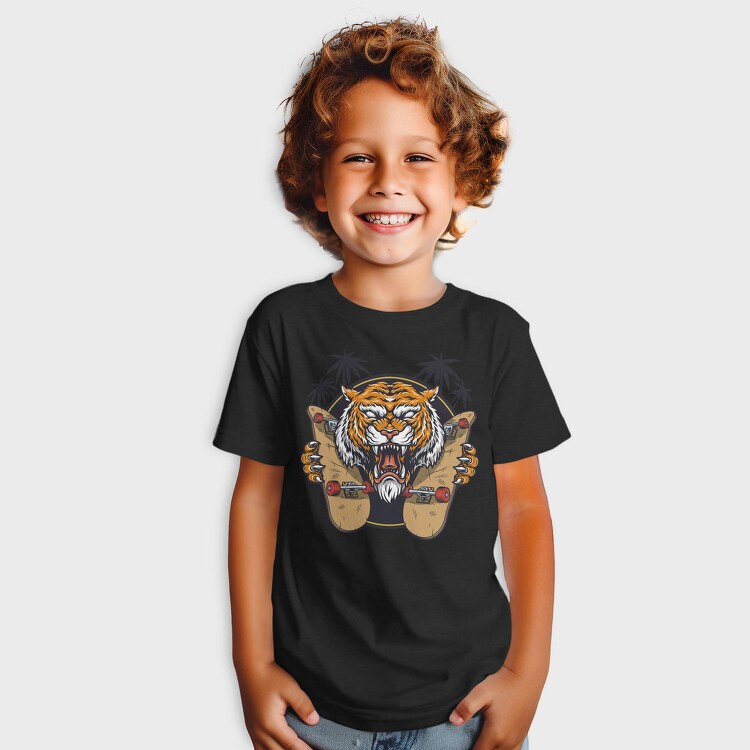 Tiger Skate Palm, Tricou Copii
