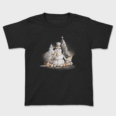 Christmas Snowman Buddy, Tricou Copii